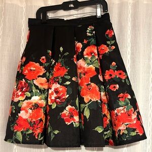 Sequined Hearts layered, floral skirt. Sz 1 (XS)